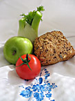 Obst und Gemüse sind immer gut